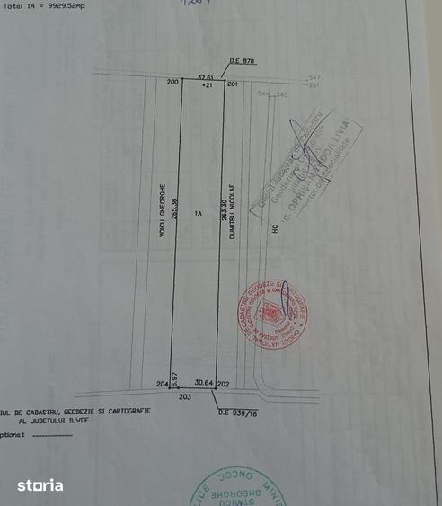 Teren intravilan de vanzare | Peris | 10.000 mp | Investitie sigura - 1