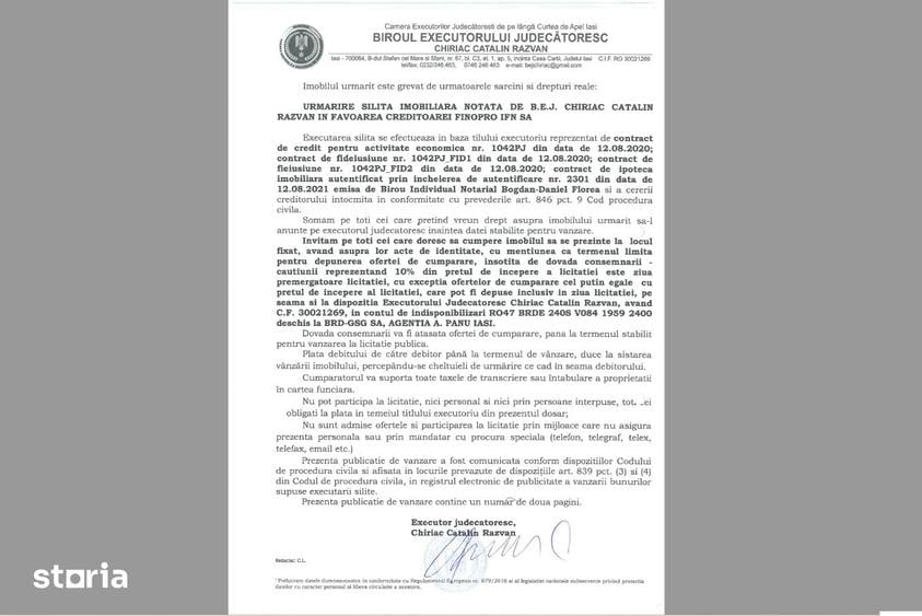 Casă cu Teren 2056 Mp în Lețcani