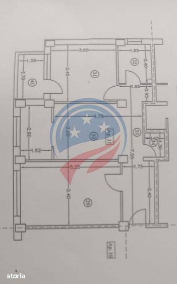 Apartament cu 4 camere în Central