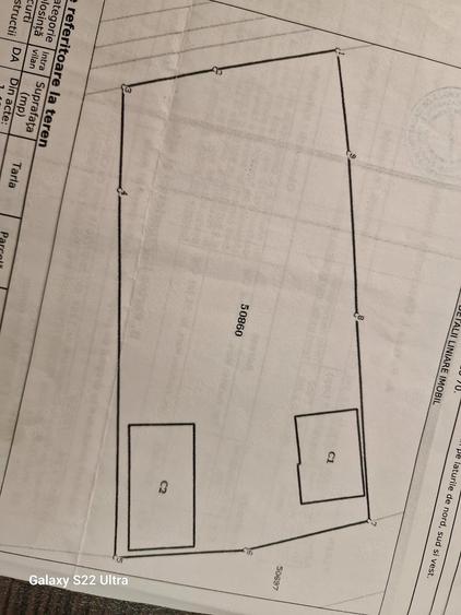 Casă cu 2 camere cu Teren 1360 Mp în Așchileu