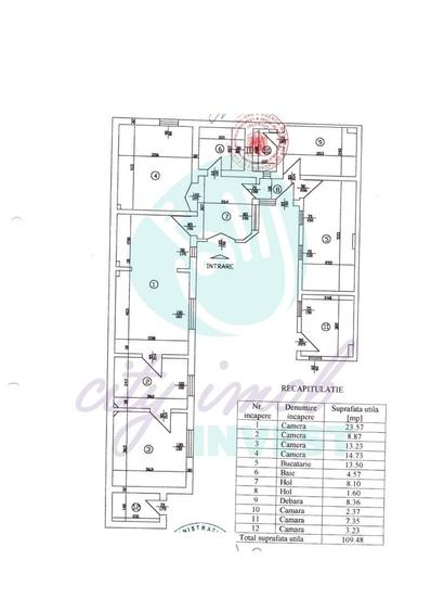 Casă individuală cu 7 camere cu Canalizare în Titulescu