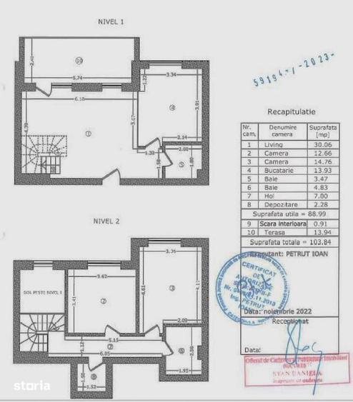 Duplex de Vanzare 3 camere Aqua City - 14