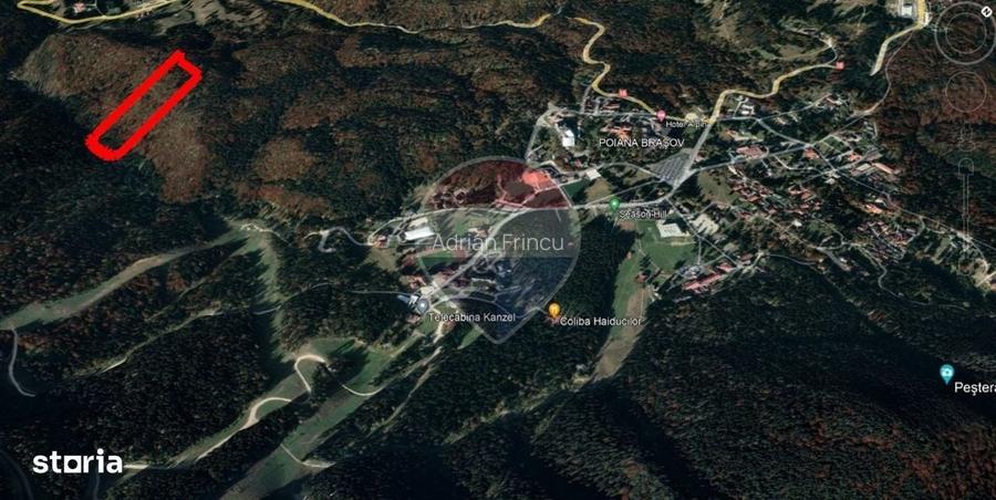 Teren intravilan, 56000 mp, Poiana Brasov