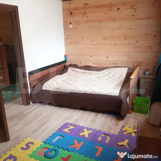 Casa deosebita din lemn masiv de stejar, 125 mp utili, ter - 9