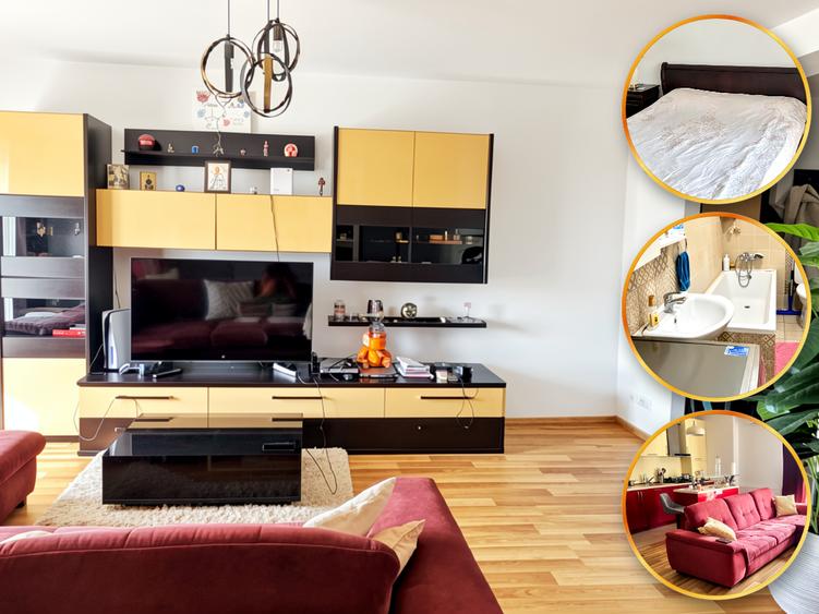 Apartament cu 2 camere decomandat în Titan