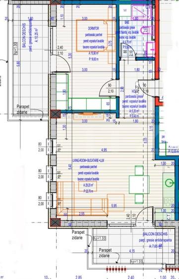 Apartament cu 2 camere decomandat în Ultracentral