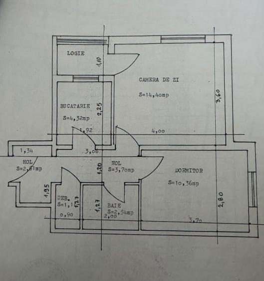 Apartament cu 2 camere decomandat, mobilat în Alexandru cel Bun