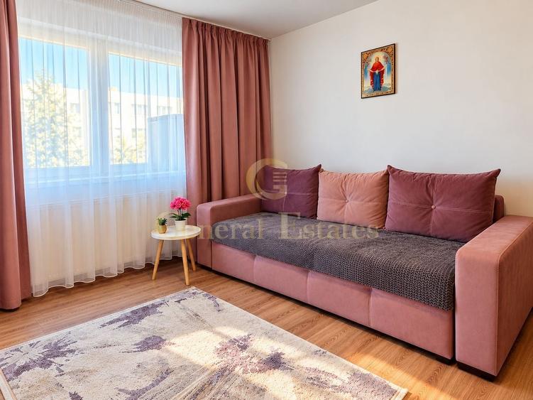 Apartament cu 2 camere semidecomandat, mobilat în Astra