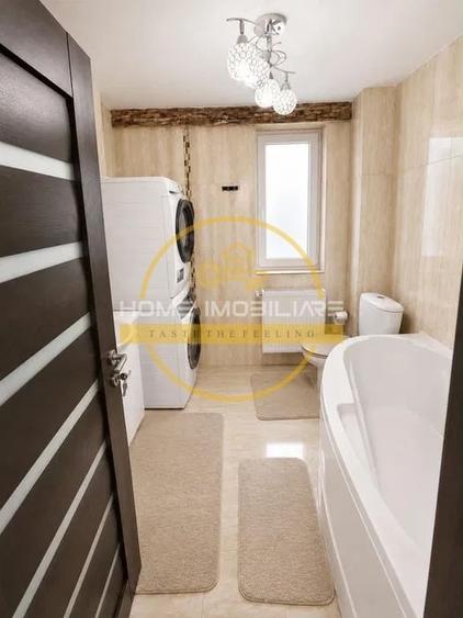 Apartament cu 3 camere semidecomandat, mobilat în Valea Lupului