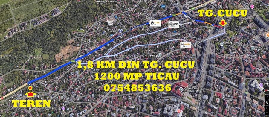 Teren Construcții intravilan de 1200 mp, în Copou