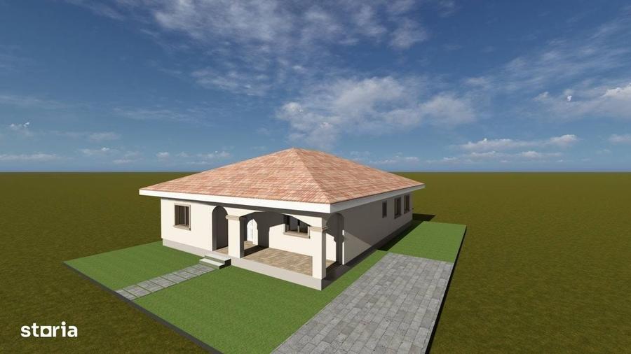 Casa individuala P+0, 4 camere, 120 mp utili, teren 520 mp Giroc - 3