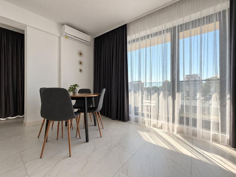 Apartament cu 2 camere decomandat, mobilat în Central
