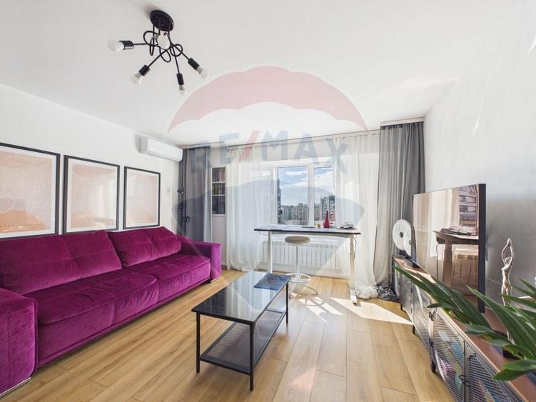 Apartament cu 3 camere decomandat, mobilat în Unirii