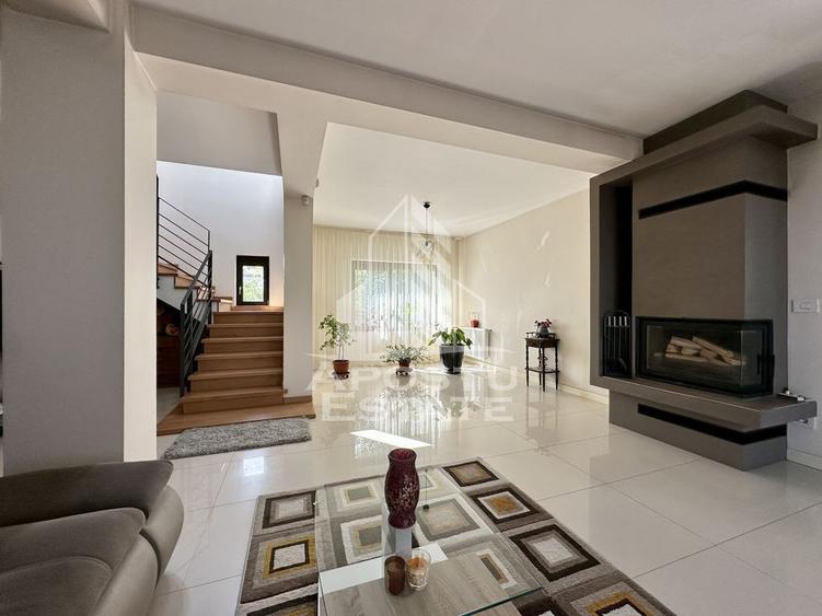 Vila moderna cu 6 camere si 2 garaje, teren 750 mp, Dumbr... - 3