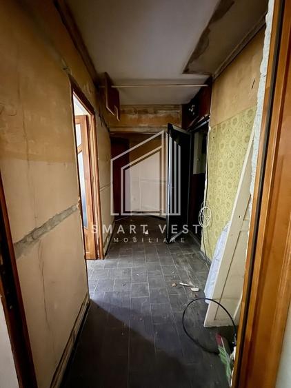 Apartament cu 2 camere semidecomandat în Micro 16
