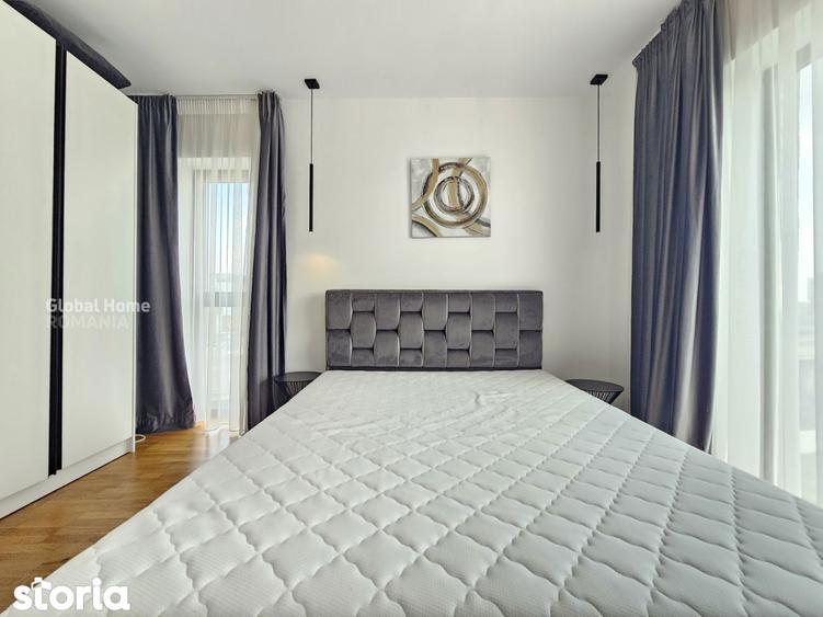 Apartament cu 2 camere decomandat, mobilat în Băneasa