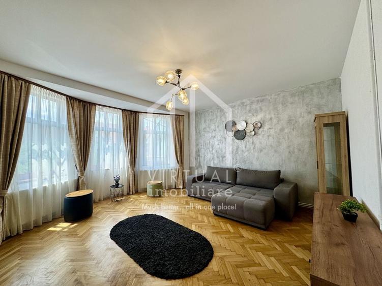 Apartament cu 2 camere semidecomandat în Central