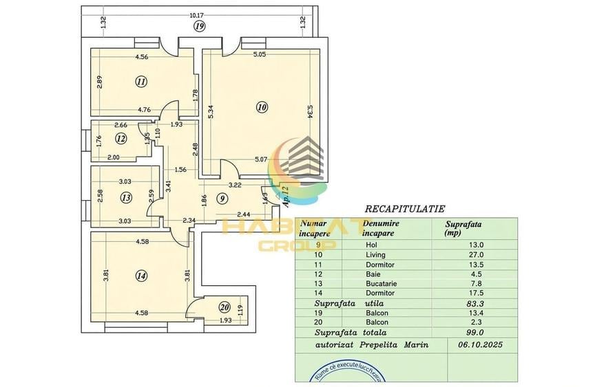Vanzare Apartament 3 camere 99 mp - Berceni / Sector 4/ Strada Postali - 7
