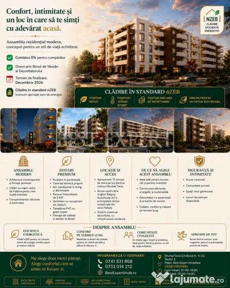 Apartament 2 Camere | Panouri Fotovoltaice | Comision 0% - Bucuresti (Bucuresti-Ilfov) - 1