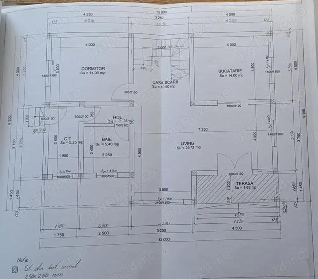 Casă cu 4 camere în Segarcea-Vale