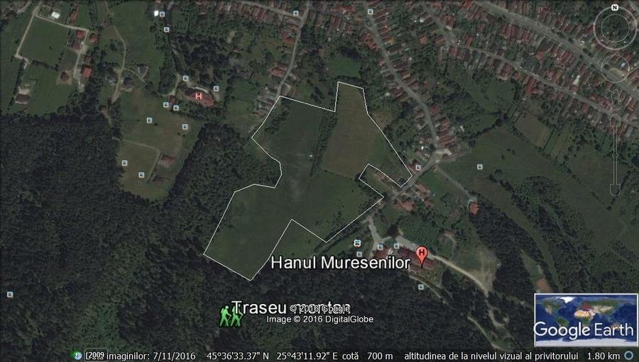Teren intravilan de 66107 mp, în Săcele