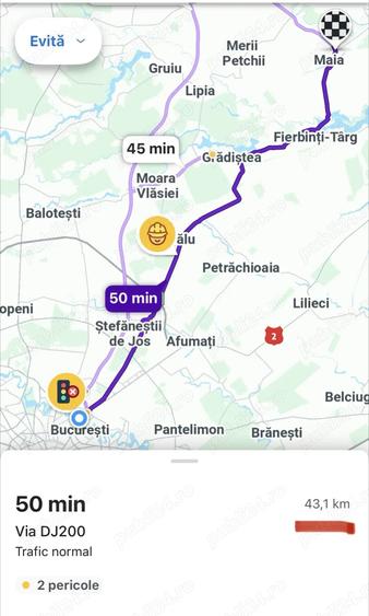 Teren de 600 mp, în Maia