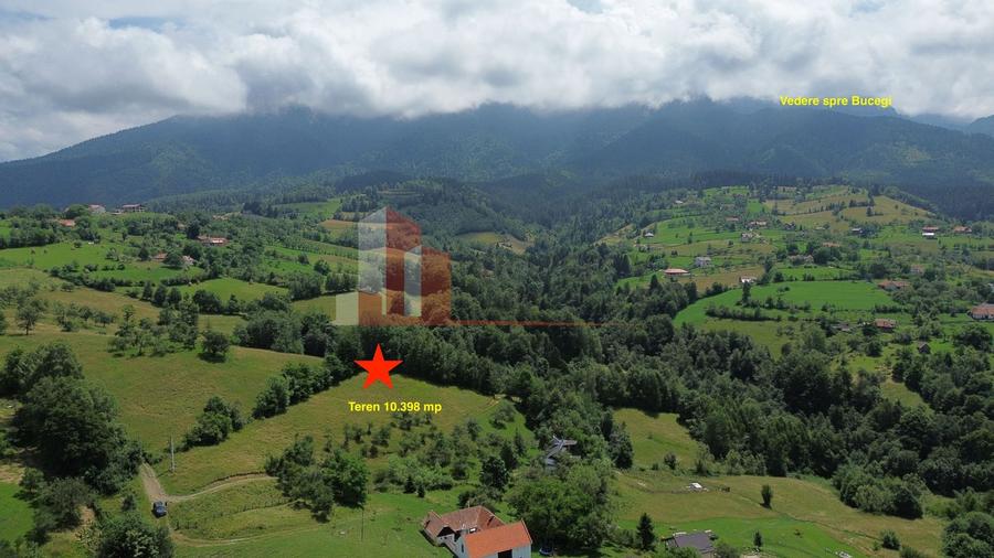 Teren Construcții intravilan de 10398 mp, în Bran
