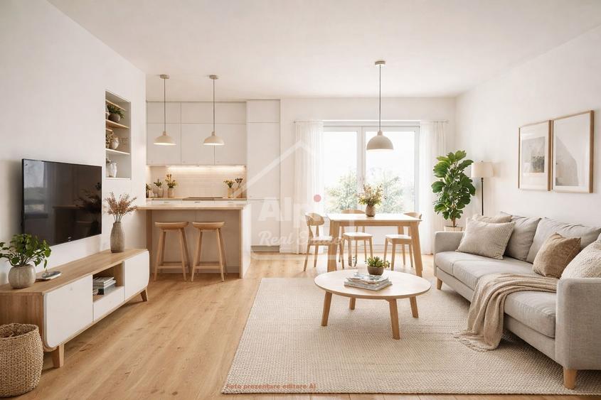 Apartament cu 2 camere decomandat în Central