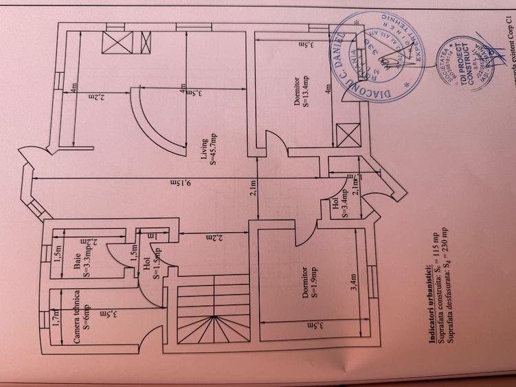 Casă individuală cu 5 camere cu Garaj în Hangu