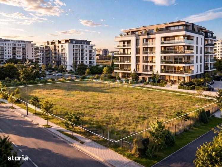 Teren cu PUZ aprobat pentru bloc Oradea,Centrul Civic,Gaminvest, V4111 - 4