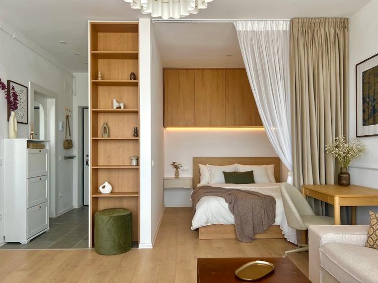 Apartament cu 2 camere semidecomandat, mobilat în Chitila
