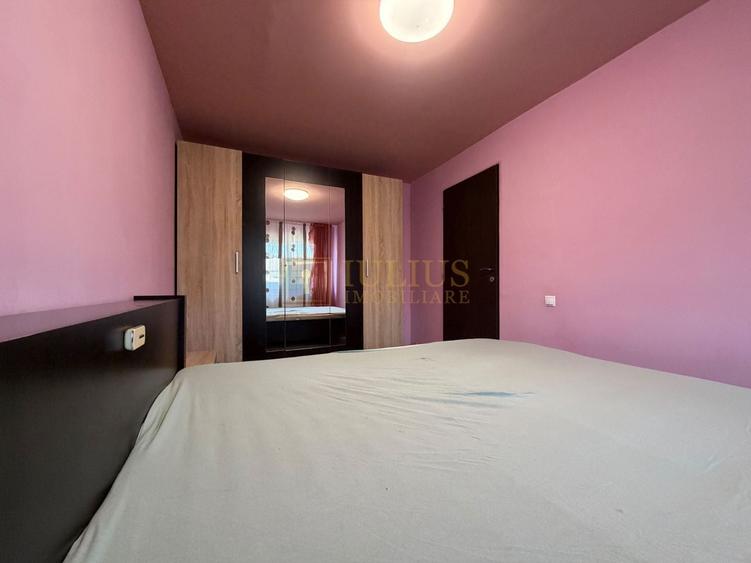 Apartament cu 3 camere semidecomandat, mobilat în Girocului