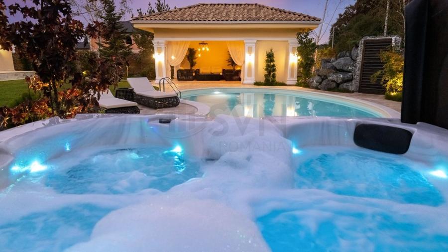Casă individuală cu 6 camere cu Piscina în Tunari
