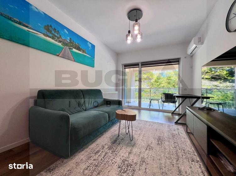 Apartament cu 2 camere semidecomandat, mobilat în Gheorgheni