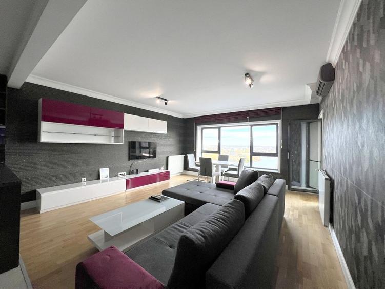Apartament cu 2 camere decomandat, mobilat în Tei