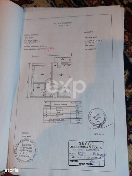 Apartament cu 2 camere decomandat în Sud