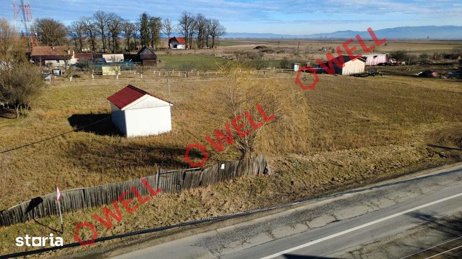 Teren de 3563 mp, în Boroșneu Mare