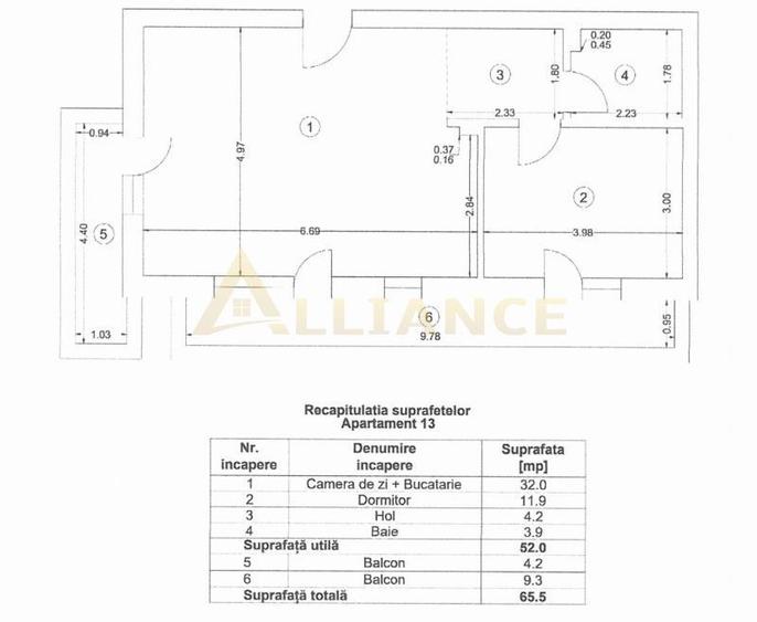 Apartament 2 camere | 65,5 mp | Metrou Aparatorii Patriei - 16