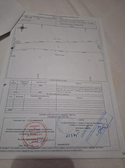 Teren de 4300 mp, în Vedea