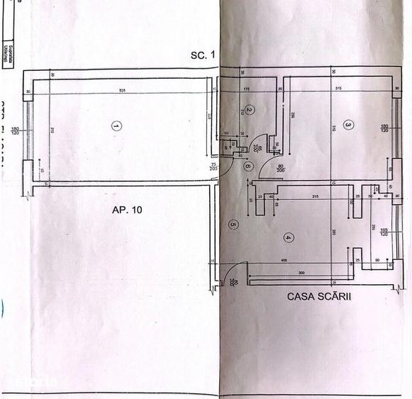 Apartament cu 2 camere în 5 Călărasi