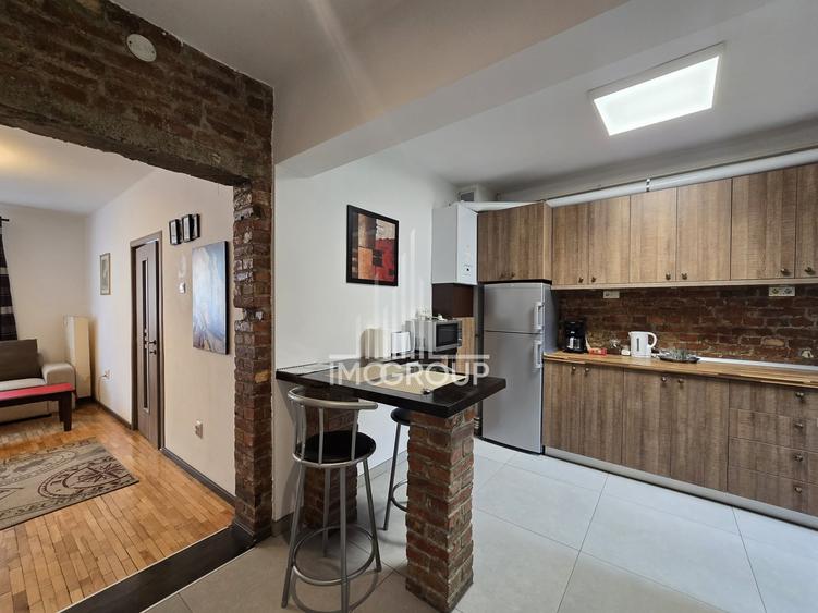 Apartament cu 2 camere semidecomandat, mobilat în Semicentral