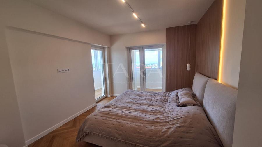 Apartament cu 3 camere semidecomandat, mobilat în Zorilor
