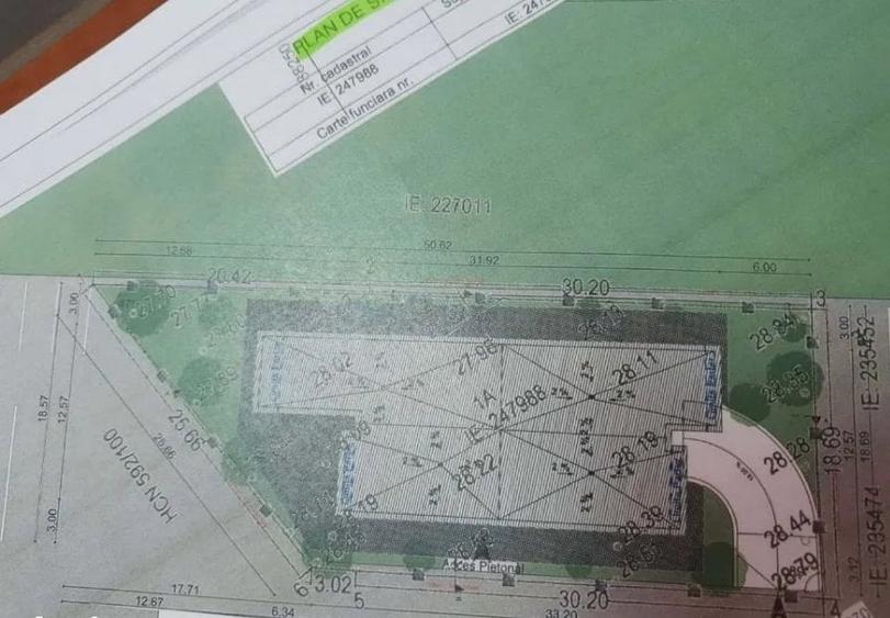 Teren Construcții intravilan de 784 mp, în Aurel Vlaicu