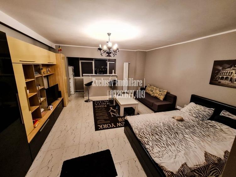 Garsoniera moderna - 40 mp, centrala gaze - 50 m de City Mall | termen lung - 10
