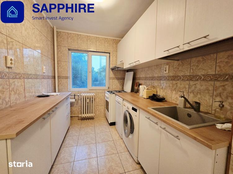 Apartament cu 2 camere semidecomandat în Tei