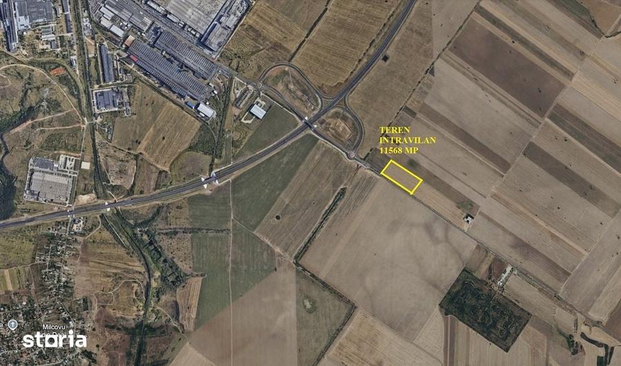 Teren de 11568 mp, în Valea Mare