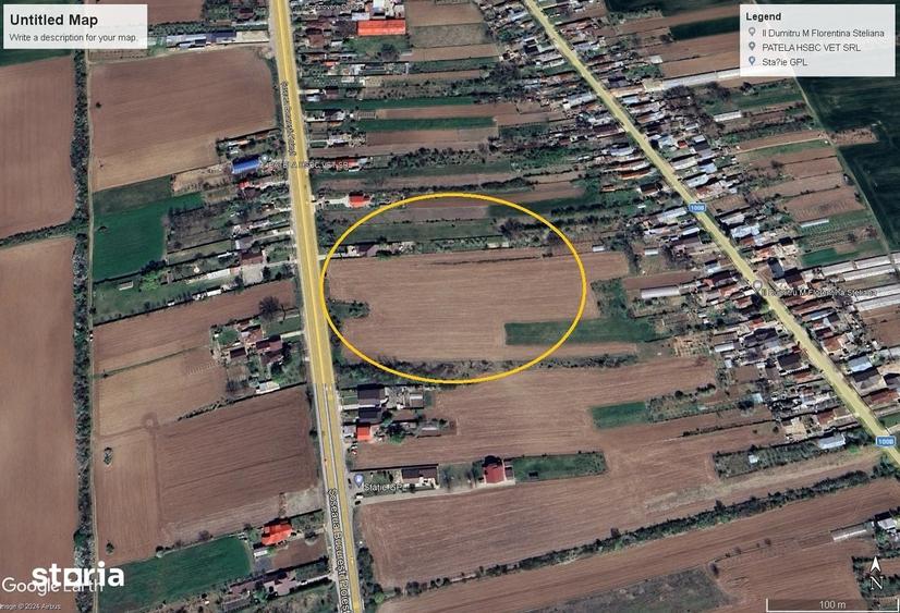 Teren de 4958 mp, în Gorgota