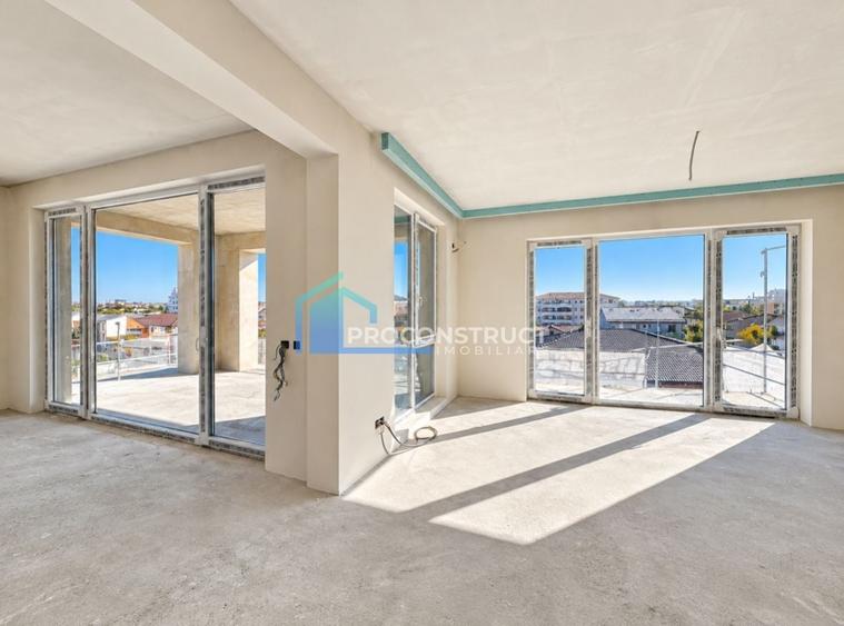 Penthouse cu 3 camere decomandat în Giroc