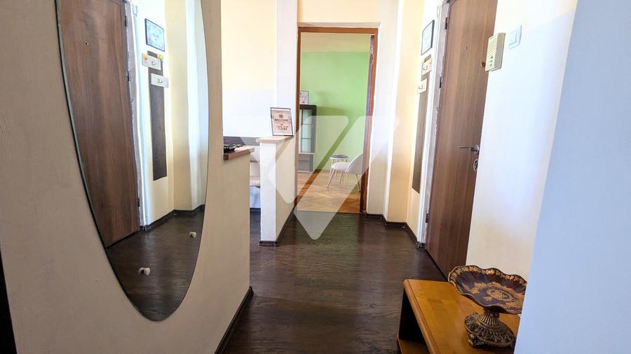 Apartament cu 2 camere decomandat, mobilat în Mihai Viteazul
