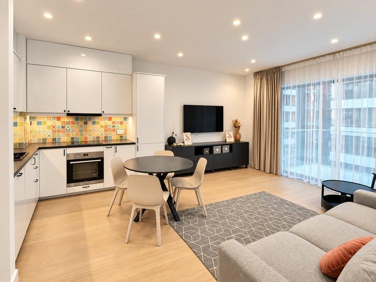 Apartament cu 2 camere decomandat, mobilat în Aviației